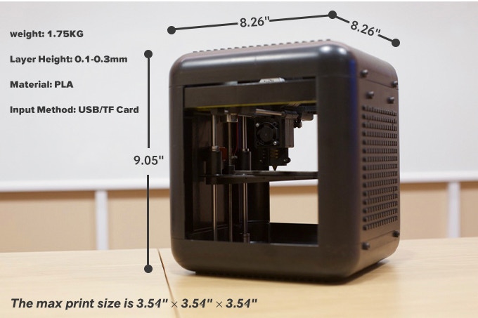 [视频]  3DFORT 3D打印机——打印任何你想要的东西