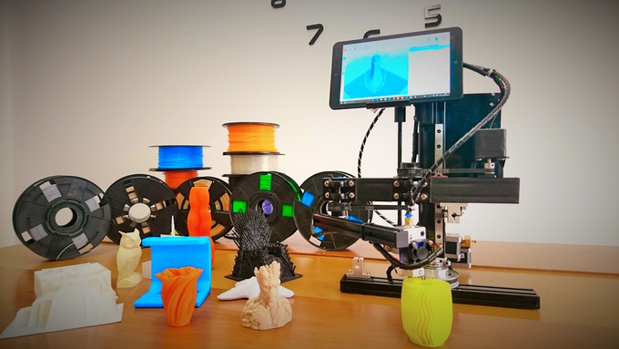 [视频] ARMBOT：运行Windows的经济实惠的机械臂 3D打印机