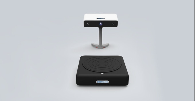 [视频] EinScan-S：用于 3D 打印的快速、准确、安全的3D扫描仪