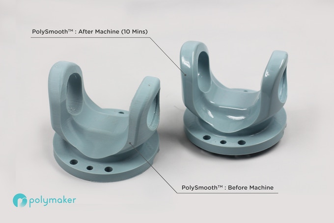 [视频] PolySmooth & Polysher：无层纹的3D打印后处理抛光工具