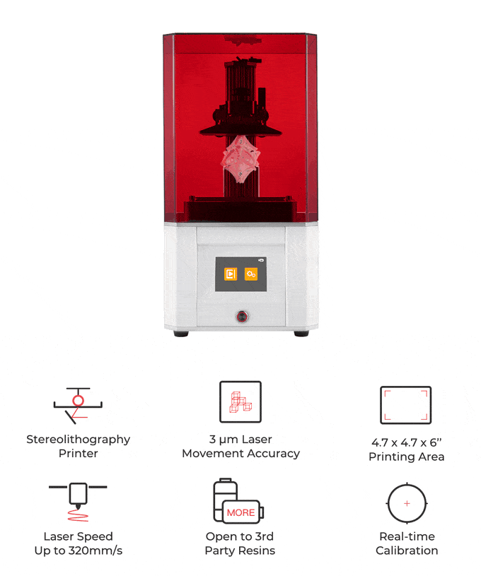[视频] SolidMaker: 经济实惠的激光 SLA 3D打印机