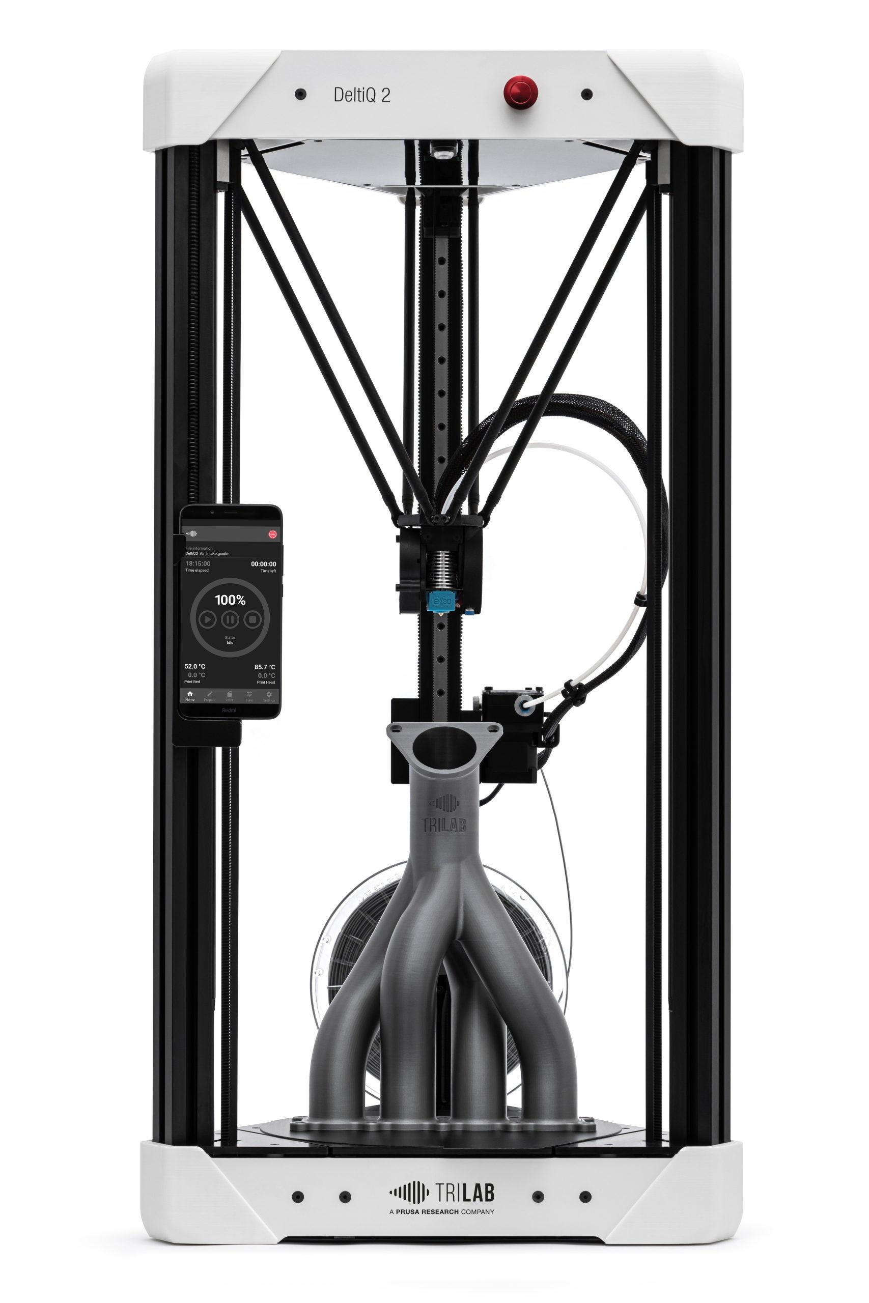 [视频] Prusa TRILAB DeltiQ 2 一款可靠的三角洲3D打印机
