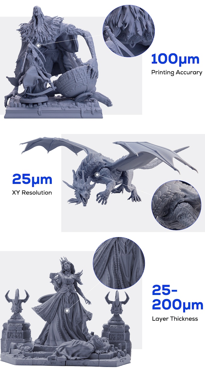 Emake3D Galaxy 1 :17英寸大型SLA 3D打印机 Emake3D Galaxy 1 :17英寸大型SLA 3D打印机
