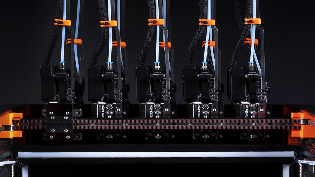 [视频] Original Prusa XL 一款配备5个独立工具头大型CoreXY 3D打印机