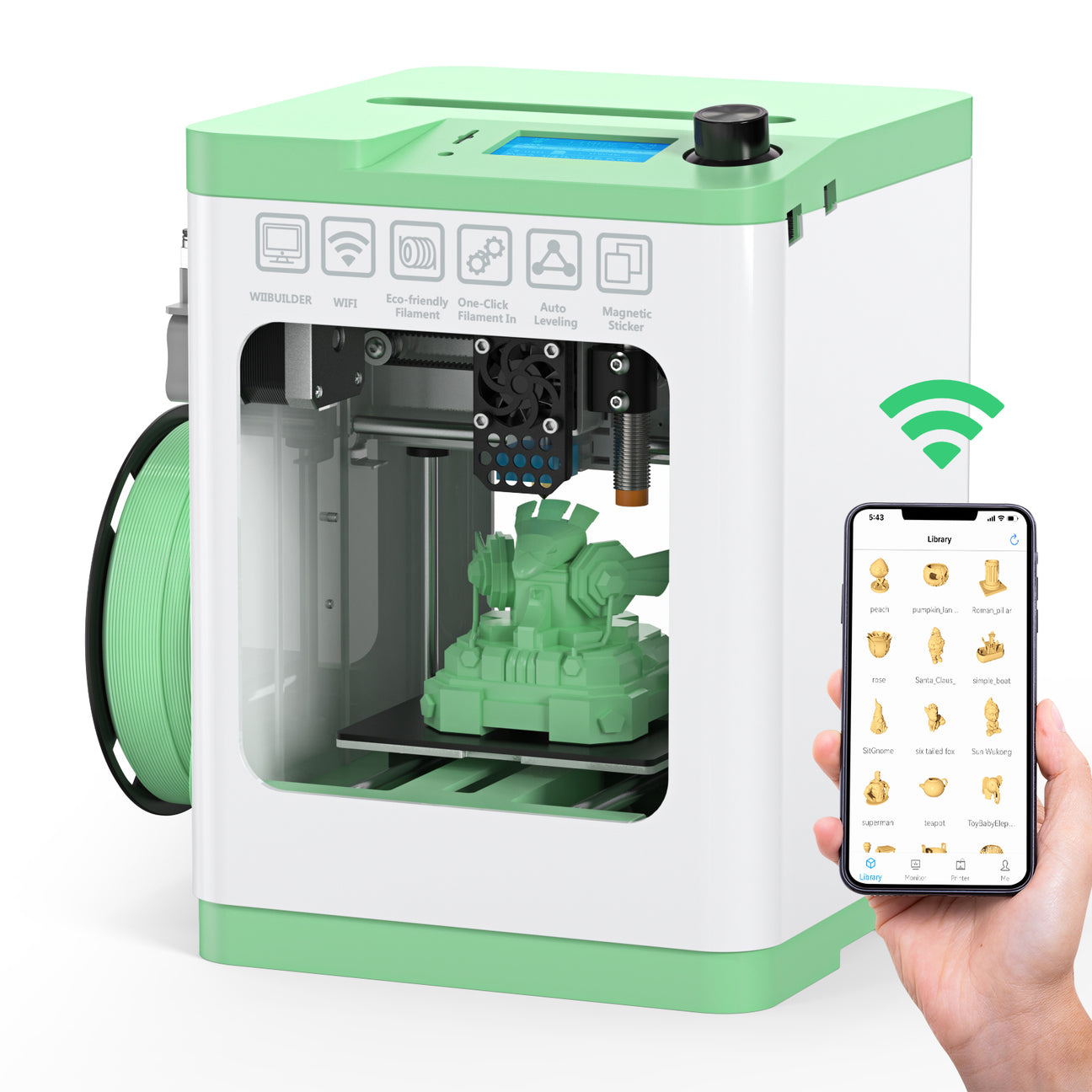 [视频] Entina Tina2S 迷你3D打印机  适合初学者的惊喜礼物
