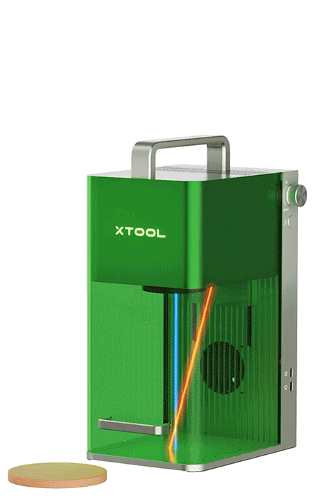 [视频] xTool F1：全球市场上最快的便携式红外和二极管双激光雕刻机 4000mm/s