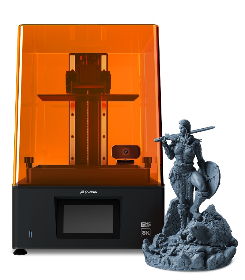 [视频] Phrozen Sonic Mighty 8K 10寸 LCD 光固化3D打印机