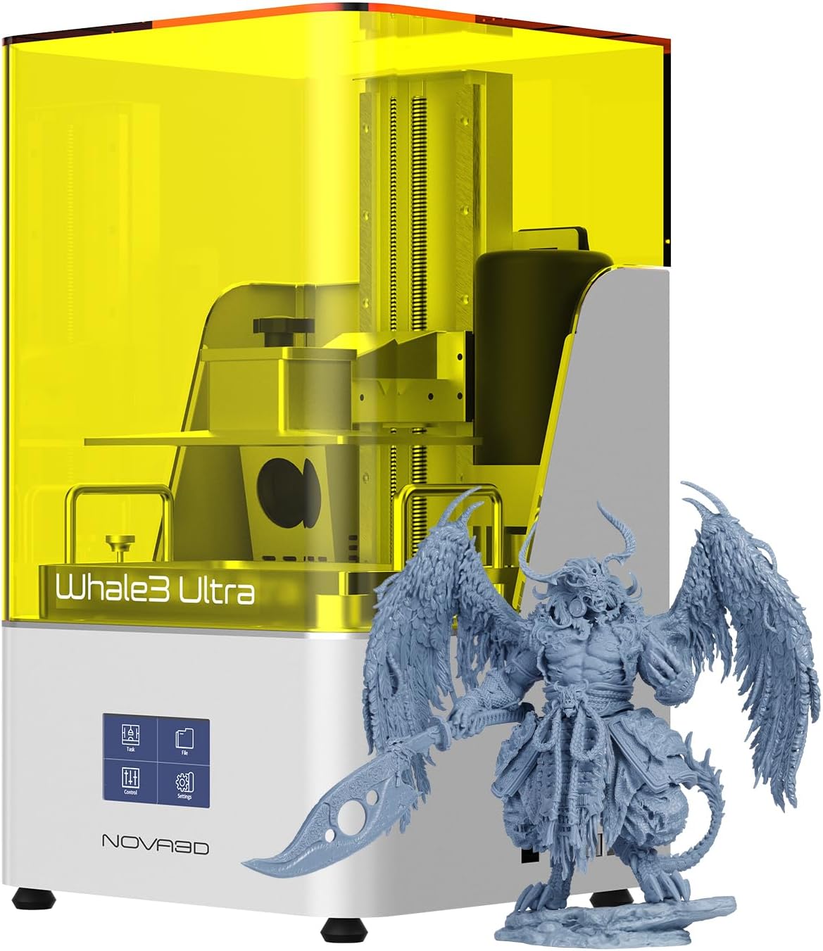[视频] NOVA3D Whale3 Ultra 8K LCD光固化3D打印机 - 带自动恒温系统
