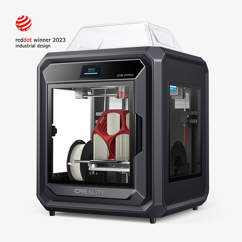[视频] Creality Sermoon D3 Pro 3D打印机 双喷头 多功能且高效