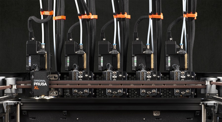 [视频] Original Prusa XL in 2024：无与伦比的多材料打印 高效、快速、可扩展